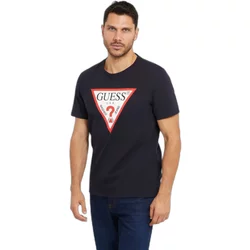 Round Neck T-Shirt Guess Logo Original