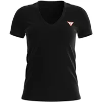 Women's v-neck T-shirt Guess Mini Triangle