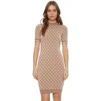 Pulloverkleid Damen Guess Lise 4G Logo