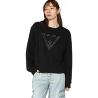 Women's triangle fleece sweatshirt Guess