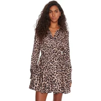 Flared dress with long sleeves for women Guess Concetta Flare