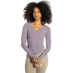 Women's V-Neck Base Layer Gym Glamour