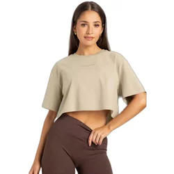 Women's T-Shirt Gym Glamour Boxy
