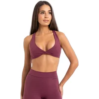 Damen-Sport-BH Gym Glamour Twist Glow