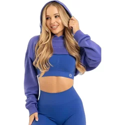 Women's Cropped Hoodie Gym Glamour