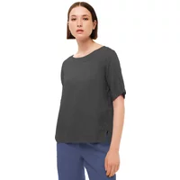 Damenbluse Haris Cotton Essentials Split Hem