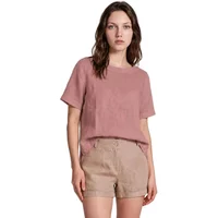Damenbluse Haris Cotton Essentials Split Hem
