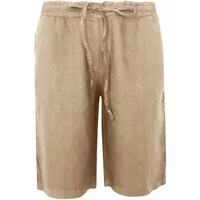 Women's Bermuda shorts Haris Cotton Essentials Knot Waist Slant Pocket