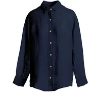 Langarmbluse aus Gaze für Frauen Haris Cotton Essentials