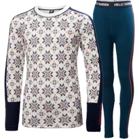 Children's merino set Helly Hansen Graphis Lifa