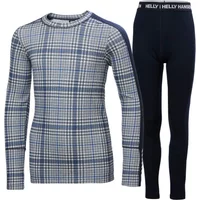 Child's base layer top and leggings set Helly Hansen Graphic Lifa image 2