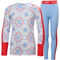 Child's base layer top and leggings set Helly Hansen Graphic Lifa image 2