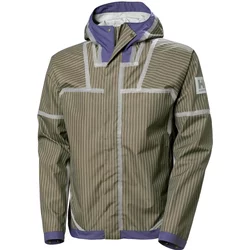 Hooded Waterproof Jacket Helly Hansen Arc Reversed Storm Shell