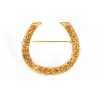 Pet Garden Krawattennadel für Pferde Hufeisen Horka