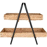 Water hyacinth and metal tray House Nordic Alfro