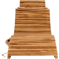 Teak ligstoel House Nordic Arrieta