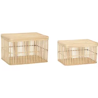 Storage basket Hubsch Interior Cheery (x2)