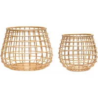 Large baskets Hubsch Interior Energy (x2)