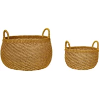 Storage basket Hubsch Interior Solar (x2)