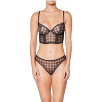 Women's corset Huit Café