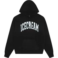 Hooded sweatshirt Icecream College Applique