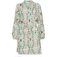Long sleeve shirt dress for women Ichi Vera 36
