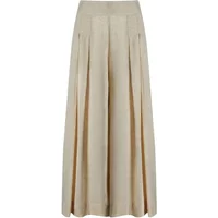 Linen Palazzo Trousers for Women Ikikiz
