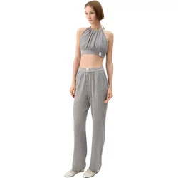 Wrinkled Crop Top For Women Ikikiz Wrinkled Crop Top For Women Ikikiz