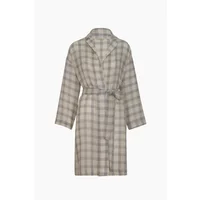 Checked kimono-style women's jacket Ikikiz