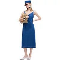 Women's denim dress Ikikiz