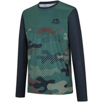 Velo Store - UK Long Sleeve Jersey Inca Army Sachamama Rider | Extra 10% off with Subscription, Postage £16.79 to UK Fedex.