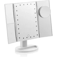 Magnifying mirror with led 4-in-1 InnovaGoods Ledflect
