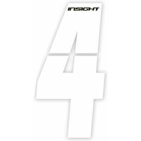 Velo Store - UK Frame plate number pack Insight 4 | Extra 10% off with Subscription, Postage £16.79 to UK Fedex.