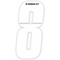 Velo Store - UK Frame plate number pack Insight 8 | Extra 10% off with Subscription, Postage £16.79 to UK Fedex.