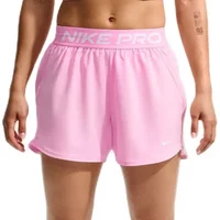 3" women's shorts Nike Pro Dri-FIT Mid-Rise Brief-Lined image 2