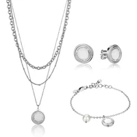 Set aus Halskette, Armband und Damenohrringen Isabella Ford Alyssa
