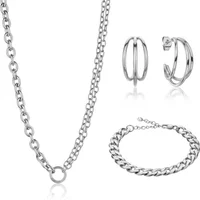 Set aus Halskette, Armband und Damenohrringen Isabella Ford Chelou
