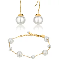 Armband und Ohrringe für Frauen Isabella Ford Linda Pearl