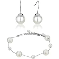 Armband und Ohrringe für Frauen Isabella Ford Linda Pearl