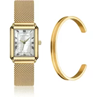 Damenarmbanduhr und Armband Isabella Ford Coralie