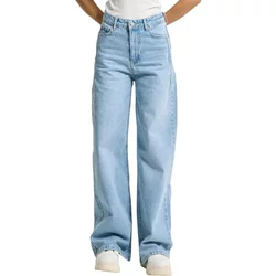 High Waisted Wide Leg Jeans Women It's Basic Olea