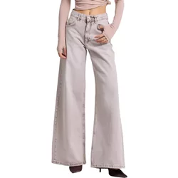 Mid-Rise Palazzo Jeans Women It's Basic Elena