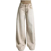 Jeans Palazzo mittlere Taille Damen It's Basic Elena