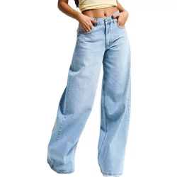 Mid-Rise Palazzo Jeans Women It's Basic Elena
