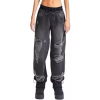 Jeans Straight mittlere Taille Damen It's Basic Skater