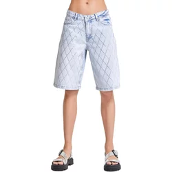 Women's Denim Shorts It's Basic Rhinestone