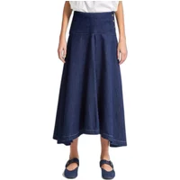 Jeansrock Damen It's Basic Maxi
