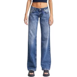 Timeless Low Rise Straight Look Jeans Women It's Basic