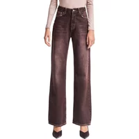 Hochgeschnittene Straight Jeans Vielseitig Damen It's Basic