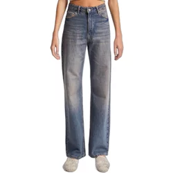 Women's Mid-Rise Straight-Leg Jeans It's Basic